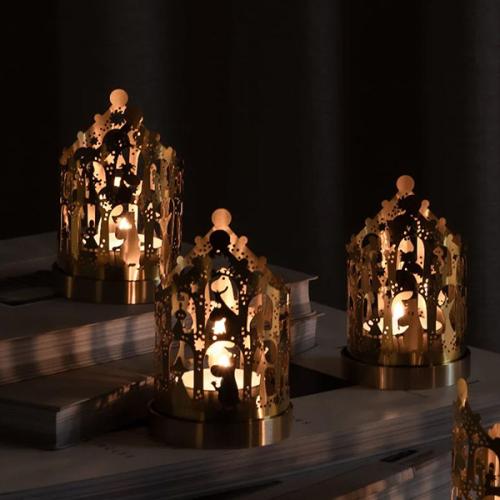 ＜スクルツナ＞ムーミンコレクション　ムーミンハウスランタンS