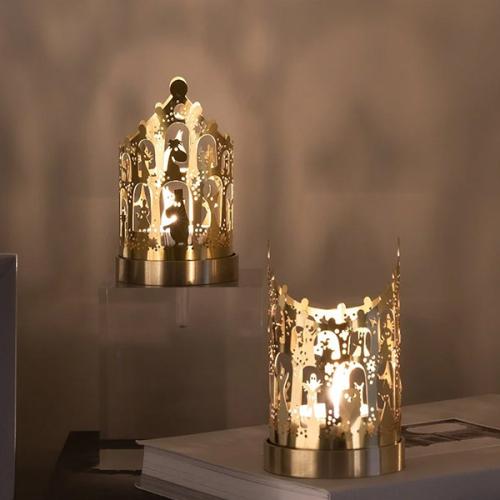 ＜スクルツナ＞ムーミンコレクション　ムーミンハウスランタンS