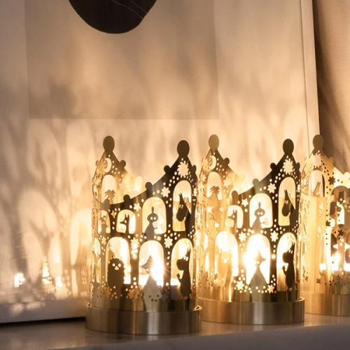 ＜スクルツナ＞ムーミンコレクション　ムーミンハウスランタンS