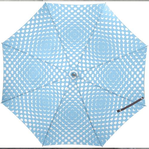 ＜リズベット・フリース＞長傘　フラワーパワー柄  2本セット