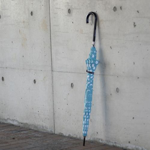 ＜リズベット・フリース＞長傘　フラワーパワー柄  2本セット