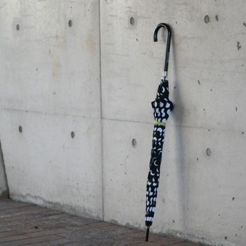 ＜リズベット・フリース＞長傘　フラワーパワー柄  2本セット