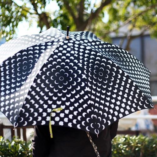 ＜リズベット・フリース＞長傘　フラワーパワー柄  2本セット