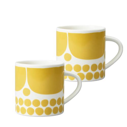 ＜ARABIA＞アラビア スンヌタイ マグ イエロー ペアセット