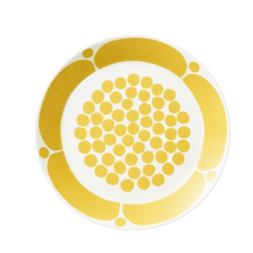 ＜ARABIA＞アラビア　スンヌタイ　21cmプレート　イエロー　ペアセット