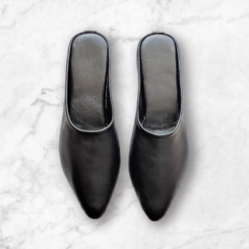 ＜nordic selection＞バブーシュ　ブラック　（レディース用） Sサイズ