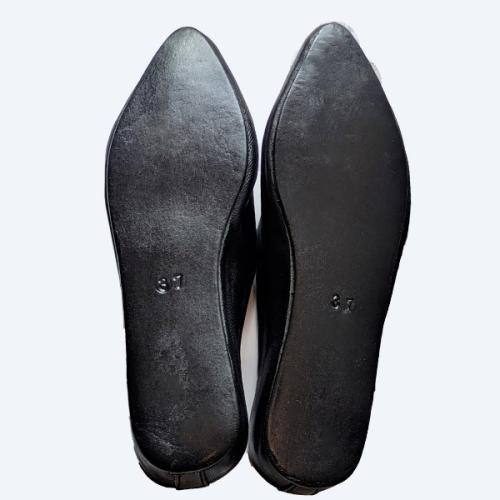 ＜nordic selection＞バブーシュ　ブラック　（レディース用） Sサイズ