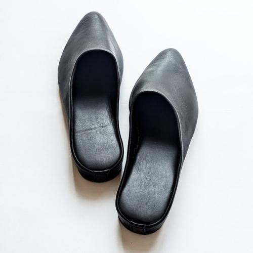 ＜nordic selection＞バブーシュ　ブラック　（レディース用） Sサイズ