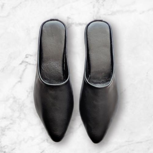 ＜nordic selection＞バブーシュ　ブラック　（レディース用） Mサイズ