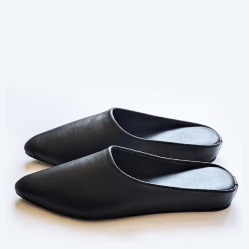 ＜nordic selection＞バブーシュ　ブラック　（レディース用） Mサイズ