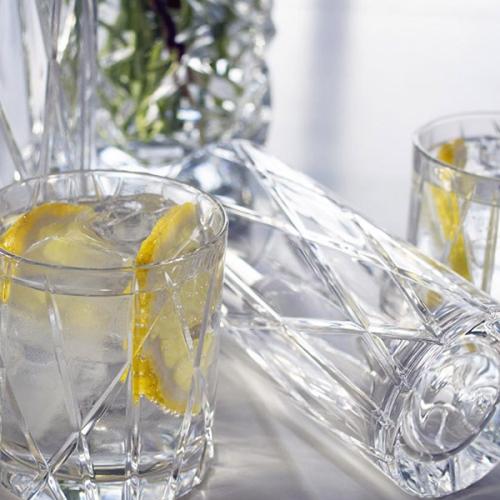 ＜Orrefors＞CITYオールドファッショングラス４Ｐ