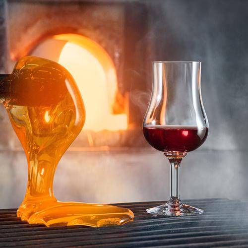 ＜Orrefors＞ELIXIRワイングラス４Ｐセット