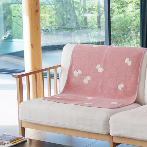 ＜クリッパン＞シュニールコットン　ミニブランケット　CHOUCHO