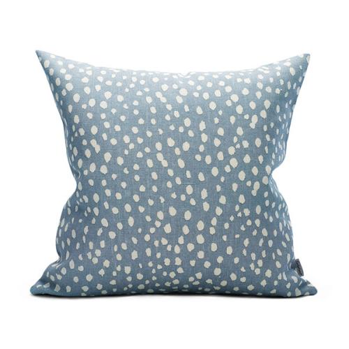 ＜リトルファント＞クッション(中材込) 50×50cm Sakura　ブルー