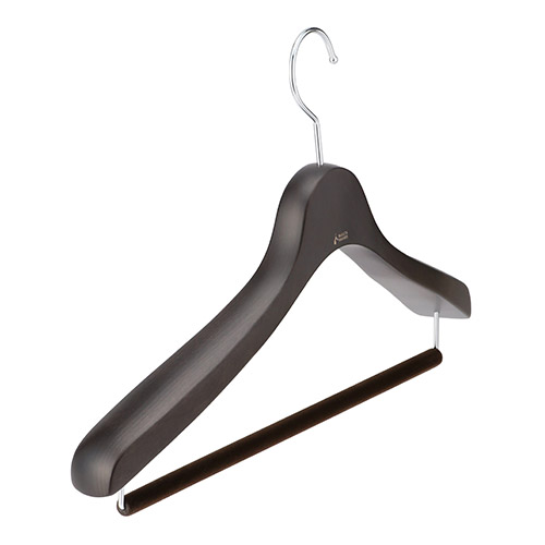 【ANAオリジナル】＜ナカタハンガー＞ANAロゴ入りデザイン　木製スーツハンガー（2本組）