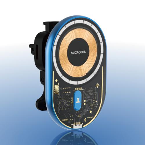 【タカシマヤセレクト】＜MICRODIA＞SnapDrive Visi-Chiron 15W Magnetic Wiress Car Charger