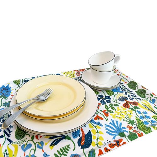 ＜オプトデザイン＞スティグリンドベリ木製トレイ　Herbariumホワイト　Lサイズ