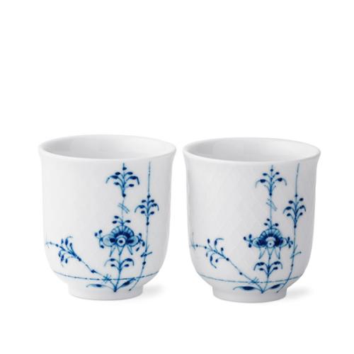 ＜ロイヤル コペンハーゲン＞ブルーパルメッテ 湯呑カップ 200ml ペア