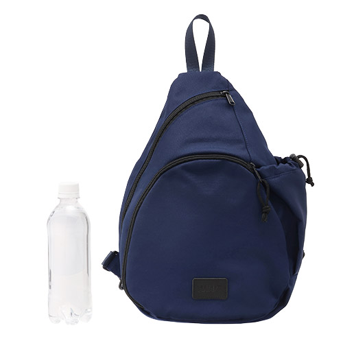 【ANAオリジナル】オリジナルネイビーボディバッグ　with　ANAセレクションオリジナルフライトタグ