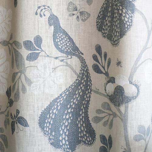 ＜リトルファント＞クッション(中材込) 50×50cm Night birds