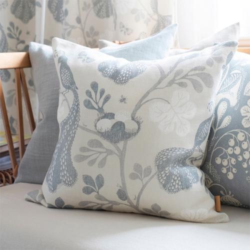 ＜リトルファント＞クッション(中材込) 50×50cm Night birds