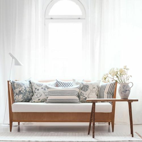 ＜リトルファント＞クッション(中材込) 50×50cm Night birds