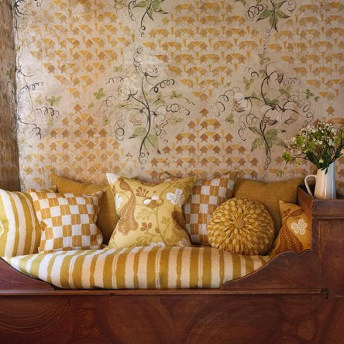 ＜リトルファント＞クッション(中材込) 50×50cm Night birds