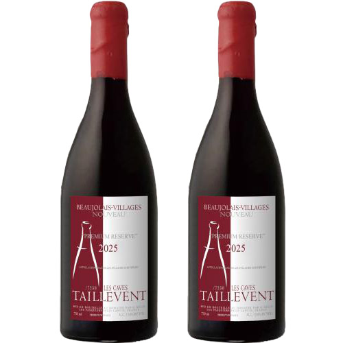 ＜タイユヴァン＞ボジョレーヴィラージュヌーヴォー　プレミアム・レゼルヴ2本セット