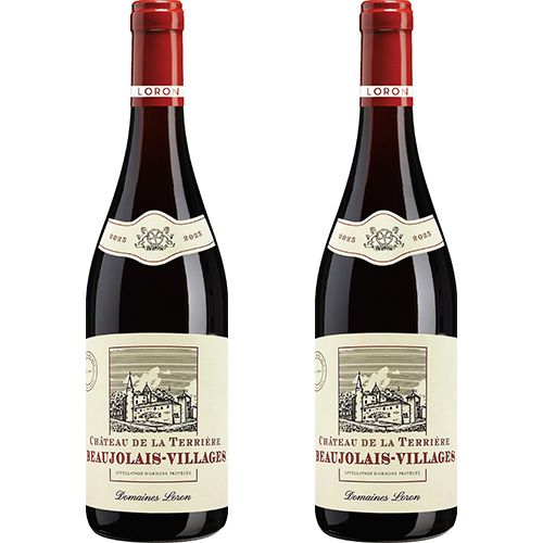 ＜メゾン・ジャン・ロロン＞ボジョレ・ヴィラージュ・ヌーヴォー シャトー・ド・ラ・テリエール2本セット