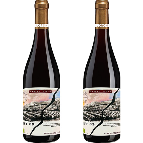 ＜メゾン・ジャン・ロロン＞ ボジョレ・ヴィラージュ・ヌーヴォー リフト69 2本セット