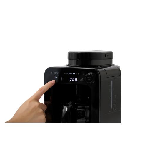 ＜シロカ＞siroca全自動コーヒーメーカー ガラスサーバー SC-A271