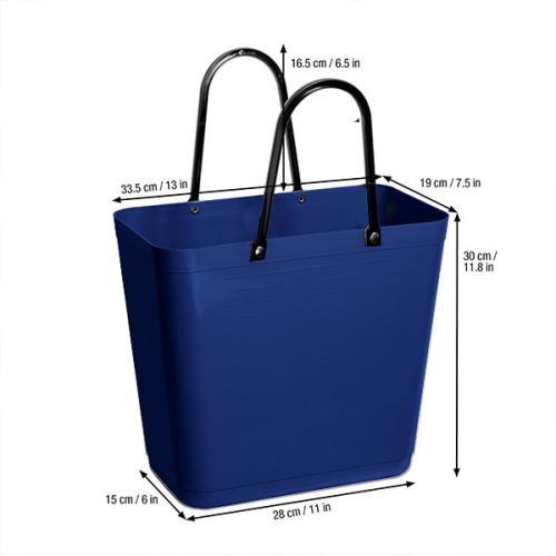 ＜HINZA＞スウェーデン製マルチバッグ トール&クーラーバッグセット（ダークブルー）