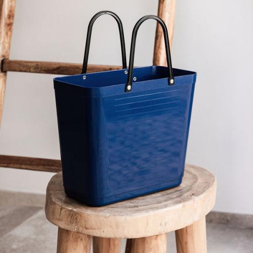 ＜HINZA＞スウェーデン製マルチバッグ トール&クーラーバッグセット（ダークブルー）