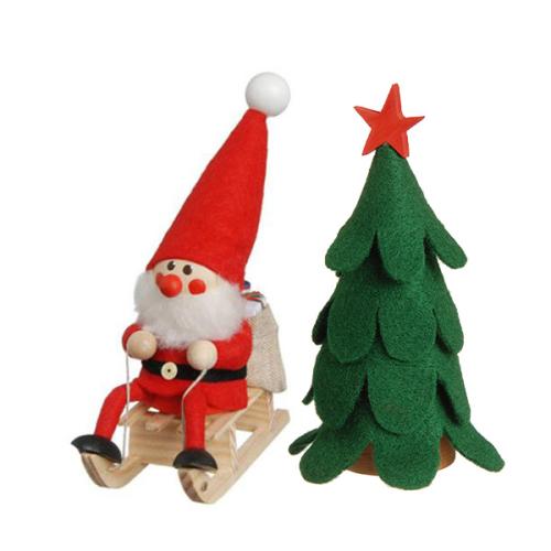 ＜Nordika Nisse＞ノルディカニッセ　ファーストセット（そりに乗ったサンタ・ツリーRED）