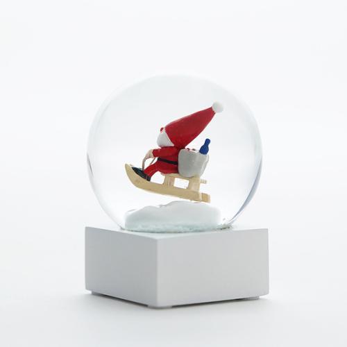 ＜Nordika Nisse＞ノルディカニッセ miniスノードーム  そりに乗ったサンタ