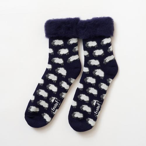 ＜from F＞もこもこソックス ひつじ （メンズサイズ）