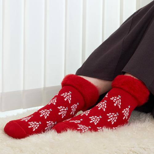 ＜from F＞もこもこソックス モミの木 （レディースサイズ ）