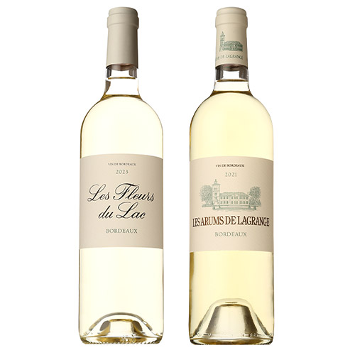 格付けシャトー、シャトー・ラグランジュが手掛ける白ワイン2本セット