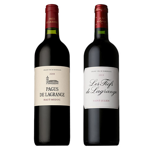 格付けシャトー、シャトー・ラグランジュの手掛ける赤ワイン2本セット