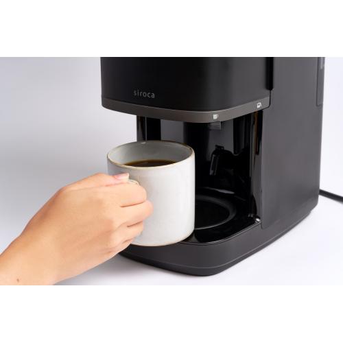 ＜シロカ＞siroca　コーン式全自動コーヒーメーカーカフェばこPRO　CM-6C271