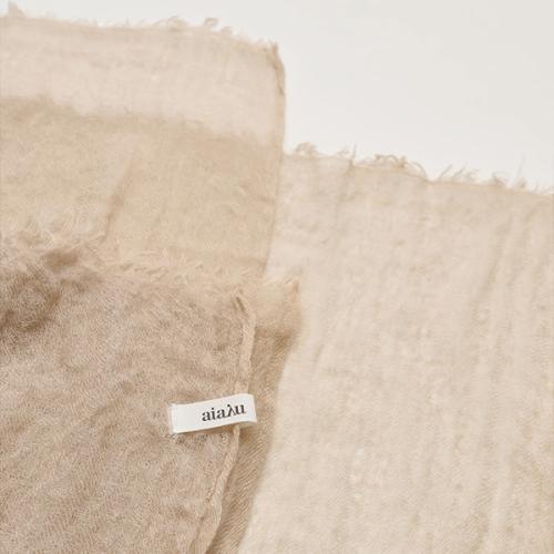 ＜アイアユ＞Poon ショール　ピュアカシミヤ