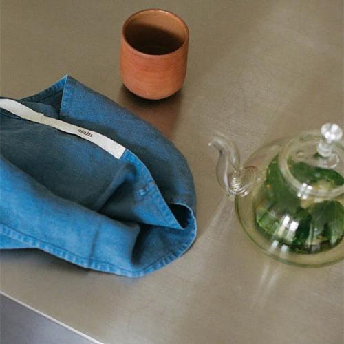 ＜アイアユ＞リネンキッチンタオル（2枚セット）