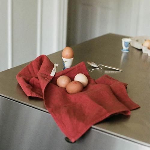 ＜アイアユ＞リネンキッチンタオル（2枚セット）