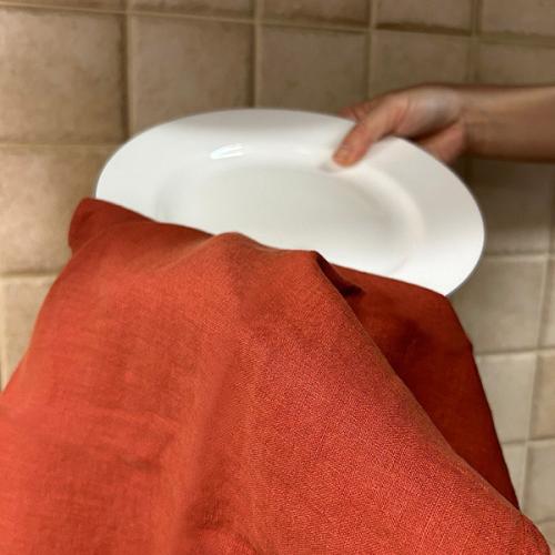 ＜アイアユ＞リネンキッチンタオル（2枚セット）