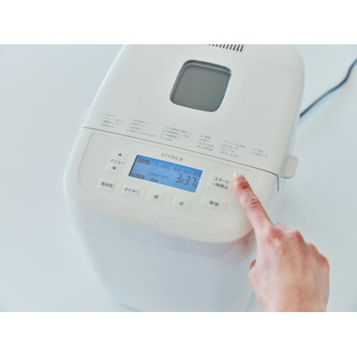 ＜シロカ＞siroca　ホームベーカリー1斤モデル　SB-1D271　おうちベーカリーベーシック