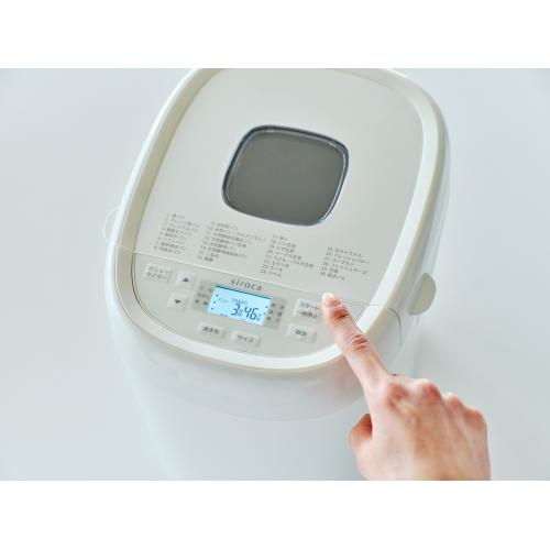 ＜シロカ＞siroca　ホームベーカリー1.5斤モデル　SB-2D271　おうちベーカリーベーシック プラス
