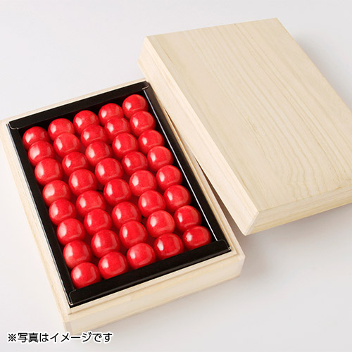 ＜中山果樹園＞佐藤錦鏡詰め特秀品２L玉サイズ1kg（桐箱）【受注締め切り日：2026/6/20】