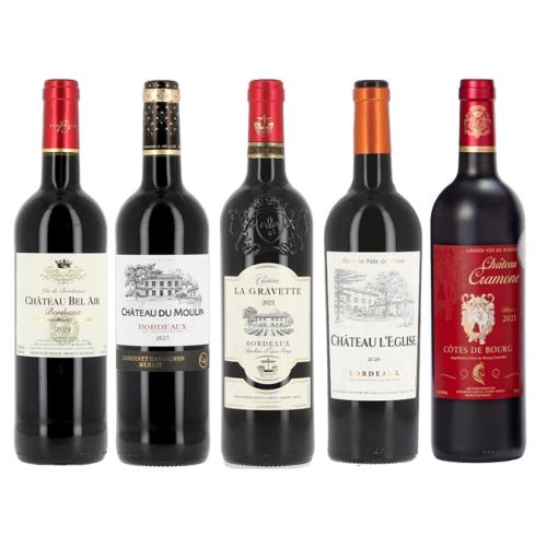 【注目★旬のおすすめ】ボルドー赤ワイン5本セット